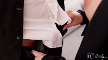 Blanche Bradburry's Blonde Brilliance: Cowgirl Cock Ride & Titty Fucks
