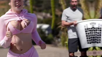 Scarlett Hampton's Fitness Frenzy: Small Tits, Big Dick POV Action