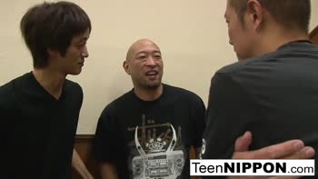 Japanese Teen (18+)'s Rampage: Staxxx of Hot Guys Get Sucked and F**ked