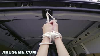 Kiley Jay Seduces Ride Share - Rough Ride with Derrick Ferrari