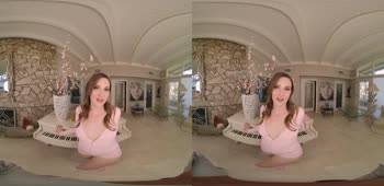 Ashley Lane's Seductive Piano Lesson in Virtual Reality