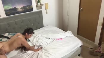 May Mccarthy - May's Sugar Daddy Fantasy: Petite Tattooed Babe Rides Doggy