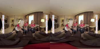 Blake Blossom & Delilah Day Score Big in Foursome VR Orgy