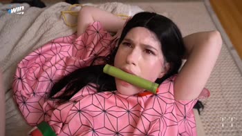 Hot Pearl's Anime Exorcism - Big Cock Fucks Pink Pussy
