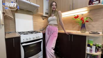 Belovefree's Blonde Beauty Gets a Step Up in POV Passion
