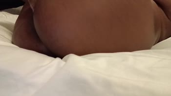 Put your thumb in my ass - I Beg You to Touch My Ass, Then I Finger My Ebony Pussy