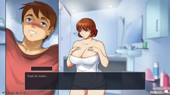 anime_love_fan - Stepmother's Big Tit Bonding: A Movie Night of Sensual Sniffs