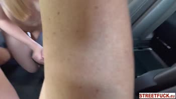 Nata Ocean's Public Pleasure: Sizzling POV Car Sex with a Stranger