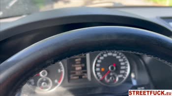 Kristy Black's Czech Adventure: A Real Hitchhiker's Creampie Surprise