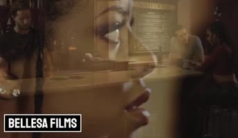Kira Noir's Sizzling Night at the Bar with Lucas Frost