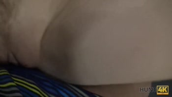 HUNT4K. Naive Cuckold Watches Comely GF Fucked Hard by Stranger