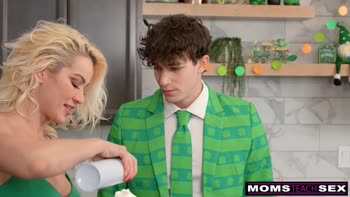 Cherry Kiss Teaches Stepson the Art of Milf Seduction