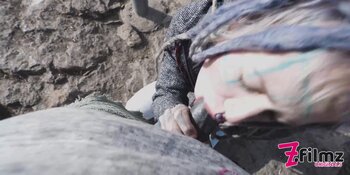 Tattooed Punk Couple's Ruin Rendezvous: Public Passion