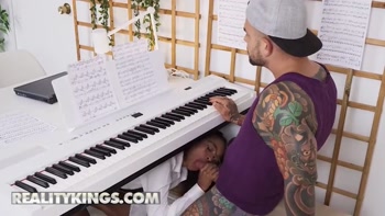 REALITY KINGS - Busty Barbie Rous Teaches More Than Music In This Naughty Piano Lesson Hookup