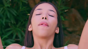 Sultry Solo: Naomi Hill's Outdoor Seduction