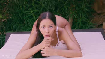Sultry Solo: Naomi Hill's Outdoor Seduction