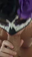 Shy Masked Stepsister Blows POV Daddyandpuddin4 Wild