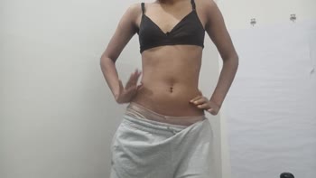 desi_girl23 - Desi Girl23's Big Ass Solo Delight: Table Corner Fingering Orgasm