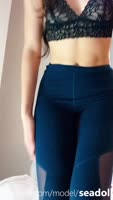 SeaDoll's Sultry Legging Tease: A Seductive Argentine Treat