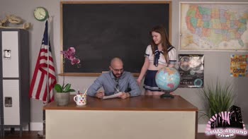 Peter King Teaches Teen (18+) Russian Student A Lesson in Love