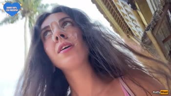 Katty West's Café Cumshow: Covered in Cum & Delight