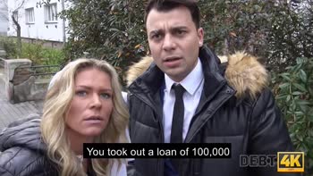 Alice Klay's Debt Repayment Delight - Russian Teen (18+) Takes Money by Mouth