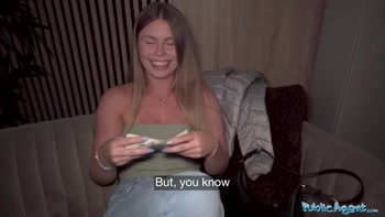 I found a lost girl with lovely big tits and ass - Public Agent