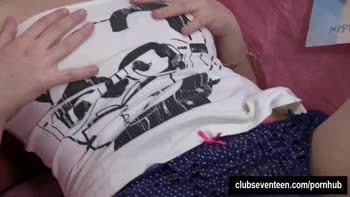 Sandra's Soothing Solo Session: Shaved Pussy Fingering