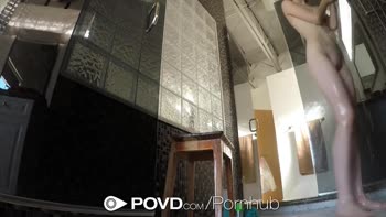 Catarina Petrov - Caterina Petrov's Russian Shower Seduction - POV Blowjob & Hardcore Sex