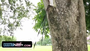 Kendall Woods Sucks & Gets Stretched By Enormous Ebony Cock