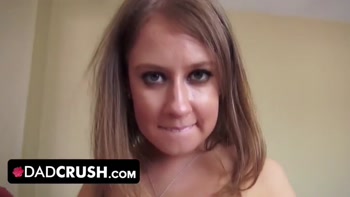 Dad Crush - Stepdad Stretched Stepdaughter’s Tight Pussy