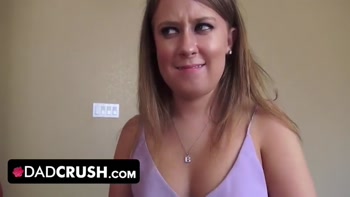 Dad Crush - Stepdad Stretched Stepdaughter’s Tight Pussy