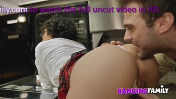 Stepbrother's Hot Pantyhose Seduction Ends in Cum-Filled Facial