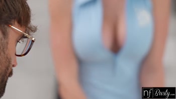 Violet Voss Teases Big Tits Then Devours Alex Legend's Cock