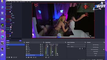 Unipcorn's Streamer Girl Gobbles Cum While Studying League of Legends