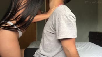 MoonKatie's Sizzling Step Cousin Affair: Hidden Fucks and Deep Blowjobs