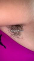 NinaStinkFeet - Nina's Hairy Secrets: Sweat-Glistened Armpits Exposed