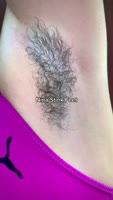 NinaStinkFeet - Nina's Hairy Secrets: Sweat-Glistened Armpits Exposed