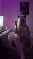 SinnerBaeee's Anime Cosplay Delight: Skinny Teen (18+) in Maid Outfit
