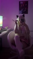 SinnerBaeee's Anime Cosplay Delight: Skinny Teen (18+) in Maid Outfit