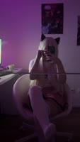 SinnerBaeee's Anime Cosplay Delight: Skinny Teen (18+) in Maid Outfit