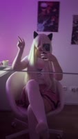 SinnerBaeee's Anime Cosplay Delight: Skinny Teen (18+) in Maid Outfit
