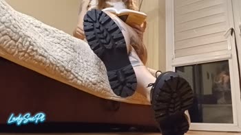LadySuePolska's Sultry Solo Debut: Baring Feet & Beautiful Body