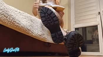 LadySuePolska's Sultry Solo Debut: Baring Feet & Beautiful Body