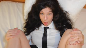 SexNinja's Teen (18+) Temptress Squirting in Uniform Roleplay
