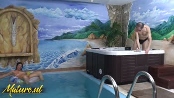 Klaudia Hot's Busty Teen (18+) Seduction in the Hot Tub