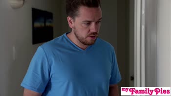 Sia Lust's Petite Bliss: Stepdad Fucks then Stepbro for Two Creampies