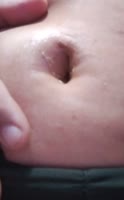 Bellybuttonfan87's Naughty Delight: Handcuffed Belly Play
