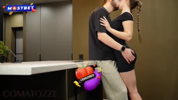 Tozze's Creampie Surprise: Big Tits and Ass in Cowgirl POV