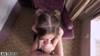 Ari Silver's Step Fantasy: Teen (18+) Stepsis Seduced in Hotel Room